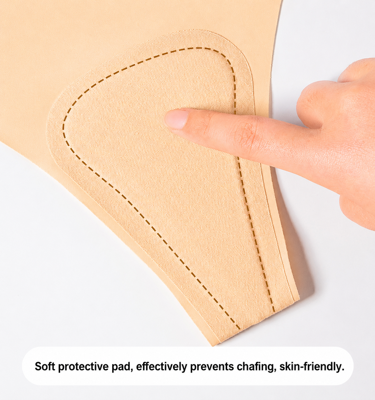 5-Pack Seamless Elastic Invisible Anti-Camel Toe Thongs