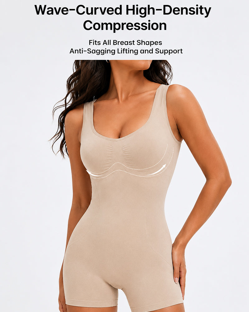 Elastic Seamless Tummy Control Easy-to-Wear Body Shaper