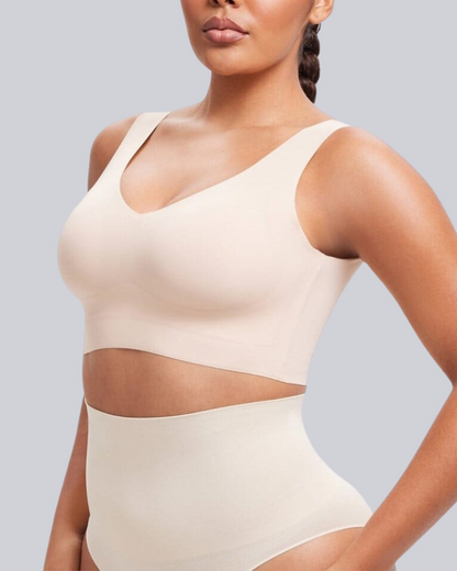 Floralshe®Wireless Back Smoothing V-Neck Tank Bra