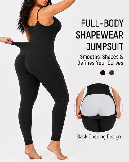 Front Zipper Seamless Tummy Control Easy-to-Wear Full Body Shaper