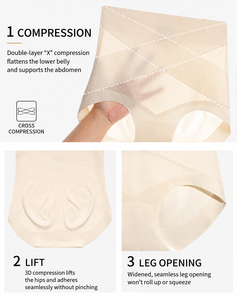 2-Pack High Waist seamless Shaping Panties