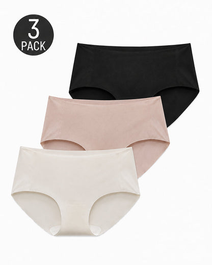 Multi-Pack Seamless Ice Silk High-Elasticity Breathable Briefs