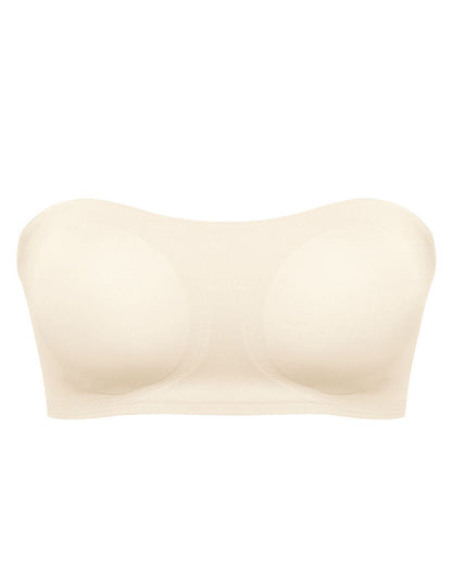 Women's Strapless Bra with Cross Side Buckle Bras