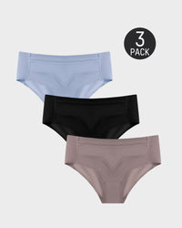 [3-Pack]Skyblue+Black+Grey