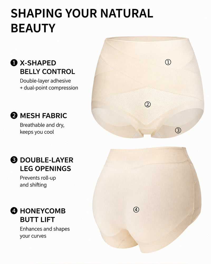 2-Pack High Waist seamless Shaping Panties