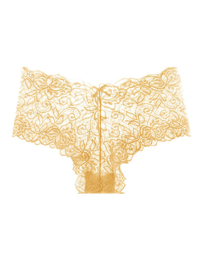 European And American Style Sexy Lace Women's Low-Lise Seamless Cut-Out Briefs