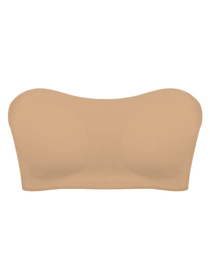 Women's Strapless Bra with Cross Side Buckle Bras