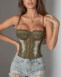 Green Contrast with Nude