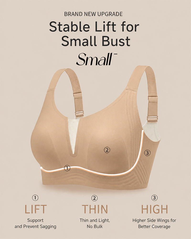 Plus-Size Seamless Comfortable Full-Cup Support Bra