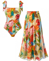 One-Piece and Skirt