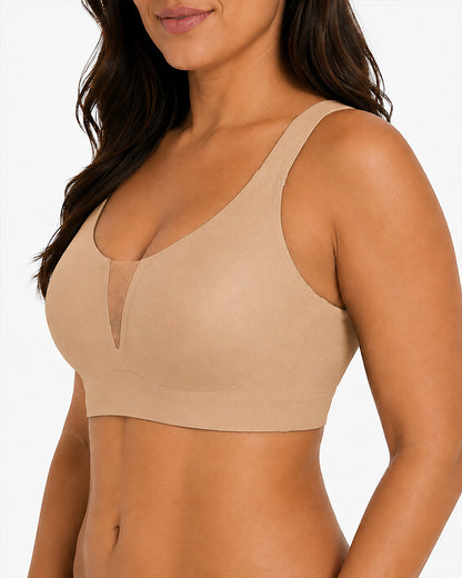 Plus-Size Seamless Comfortable Full-Cup Support Bra