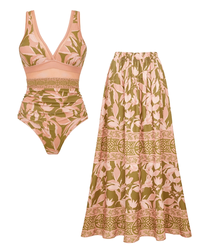 One-Piece and Skirt