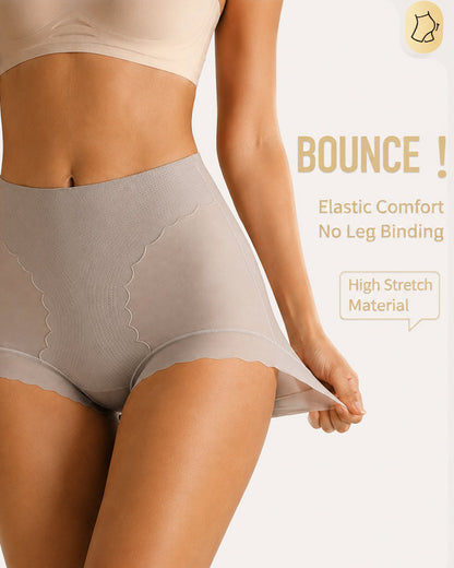 3-Pack High Waist Breathable Seamless Panties