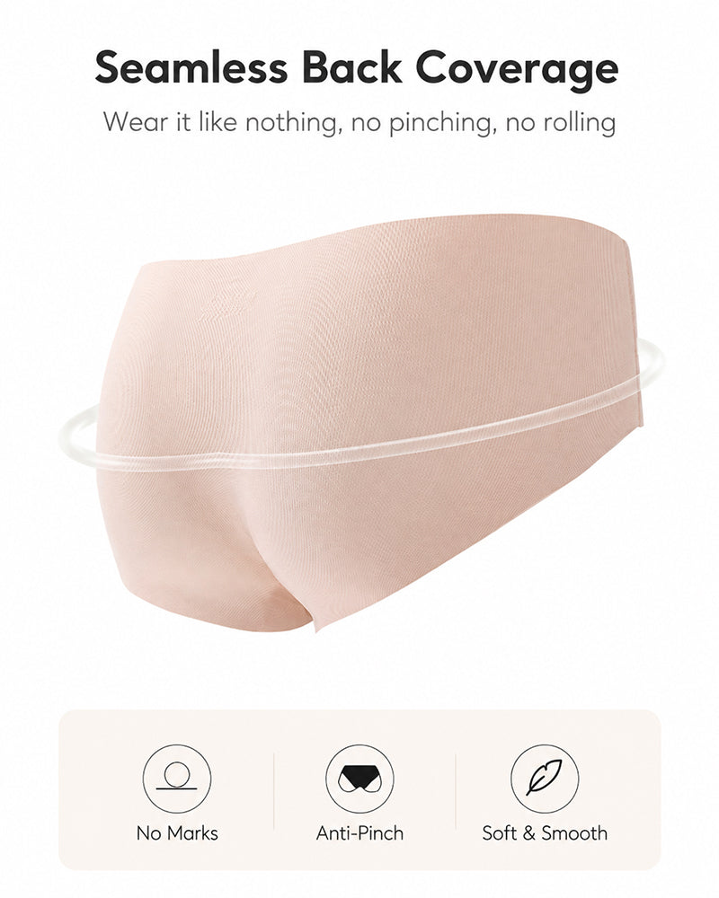 Multi-Pack Seamless Ice Silk High-Elasticity Breathable Briefs