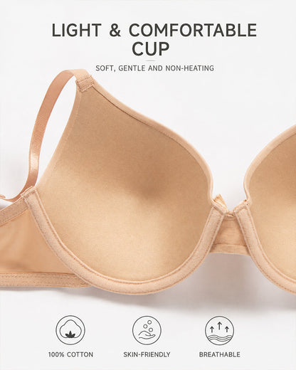 Plus Size Seamless Push Up Comfortable Bra
