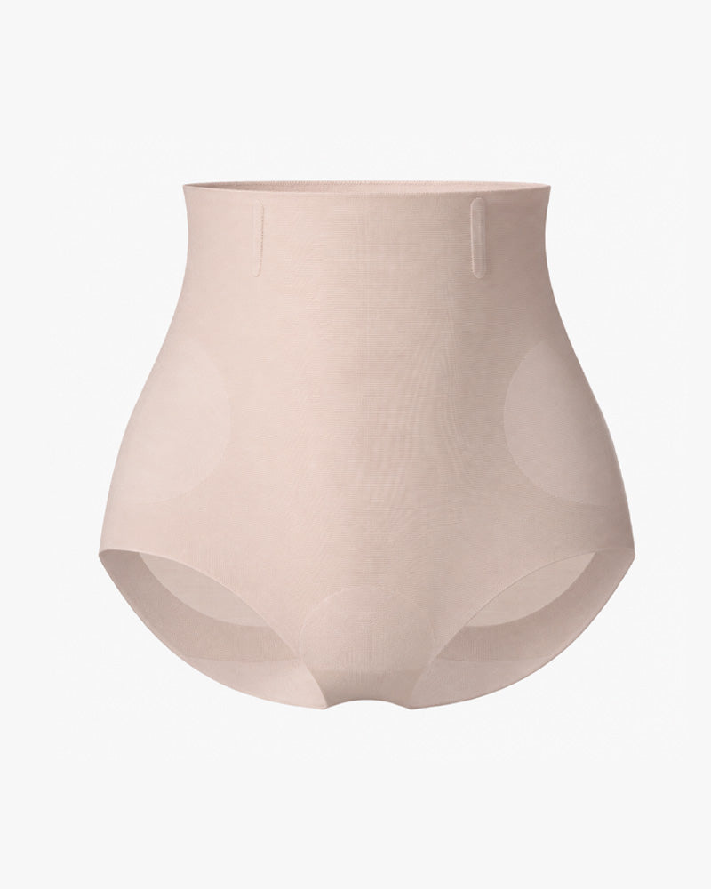 3-Pack Seamless High Waist Tummy Control Breathable Mesh Shaping Panties
