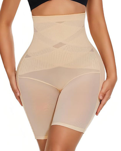 Mesh High Waist Shapewear Shorts