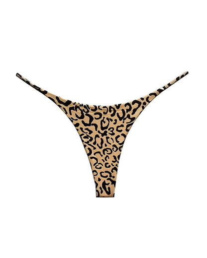 Double-Layer String Cotton T-Back Thong