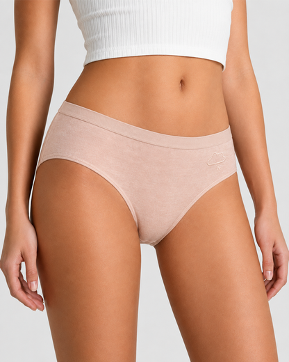 6-Pack Pure Cotton Antibacterial Skin-Friendly Macaron Panties
