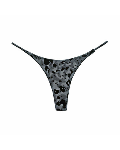 Double-Layer String Cotton T-Back Thong