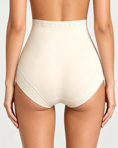High-waisted Tummy-control Breathable Ice Silk Seamless Panties
