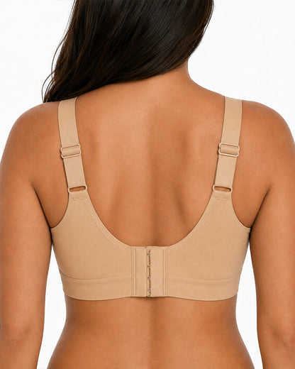 Plus-Size Seamless Comfortable Full-Cup Support Bra