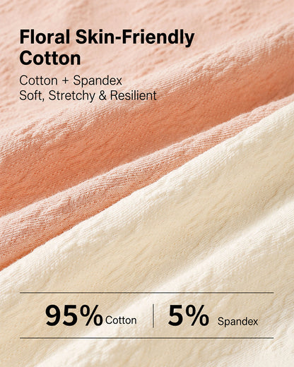 6-Pack Seamless Mid-Waist Cotton Antibacterial Panties