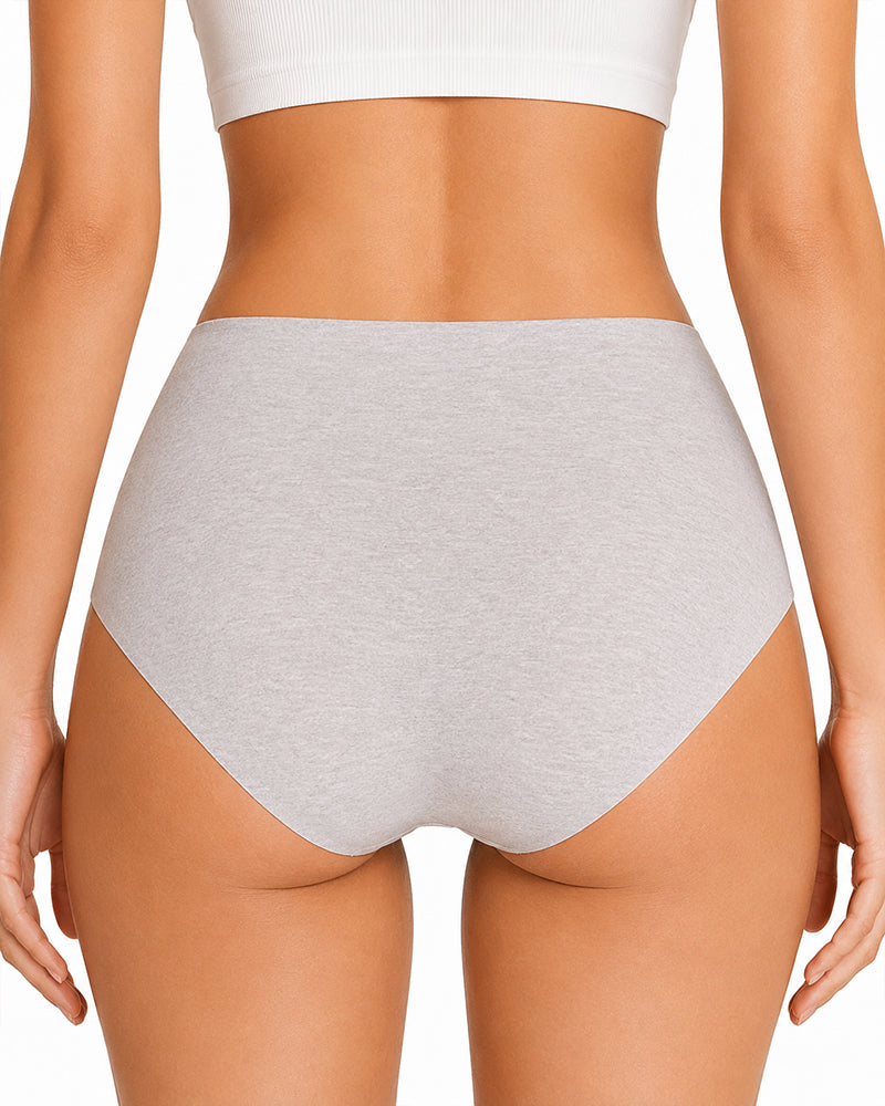 4-Pack Pure Cotton eamless Antibacterial Crotch Breathable Briefs