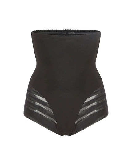 Women's High Waist Tummy Control Strong Non-Slip Non-Curling Hip Lifting Body Shaping Underwear