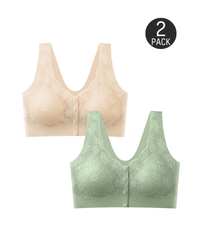 [2-Pack]Nude+Green
