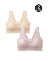 [2-Pack]Nude+Pink