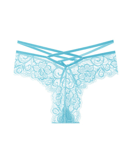 Sexy Jacquard Lace Low Rise Briefs