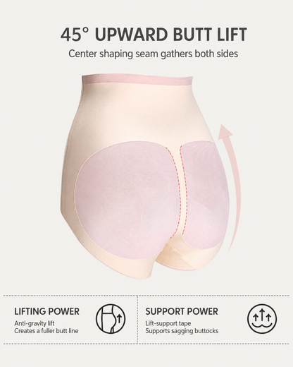 3-Pack Seamless High Waist Tummy Control Breathable Mesh Shaping Panties