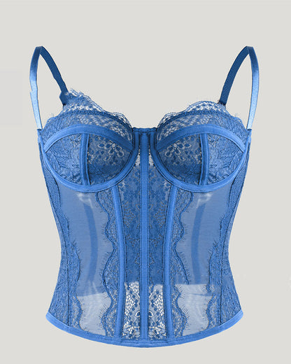 Vest Camisole Push-up Corset Sexy Slim-fit Strapless Lace Outer Wear Underwear