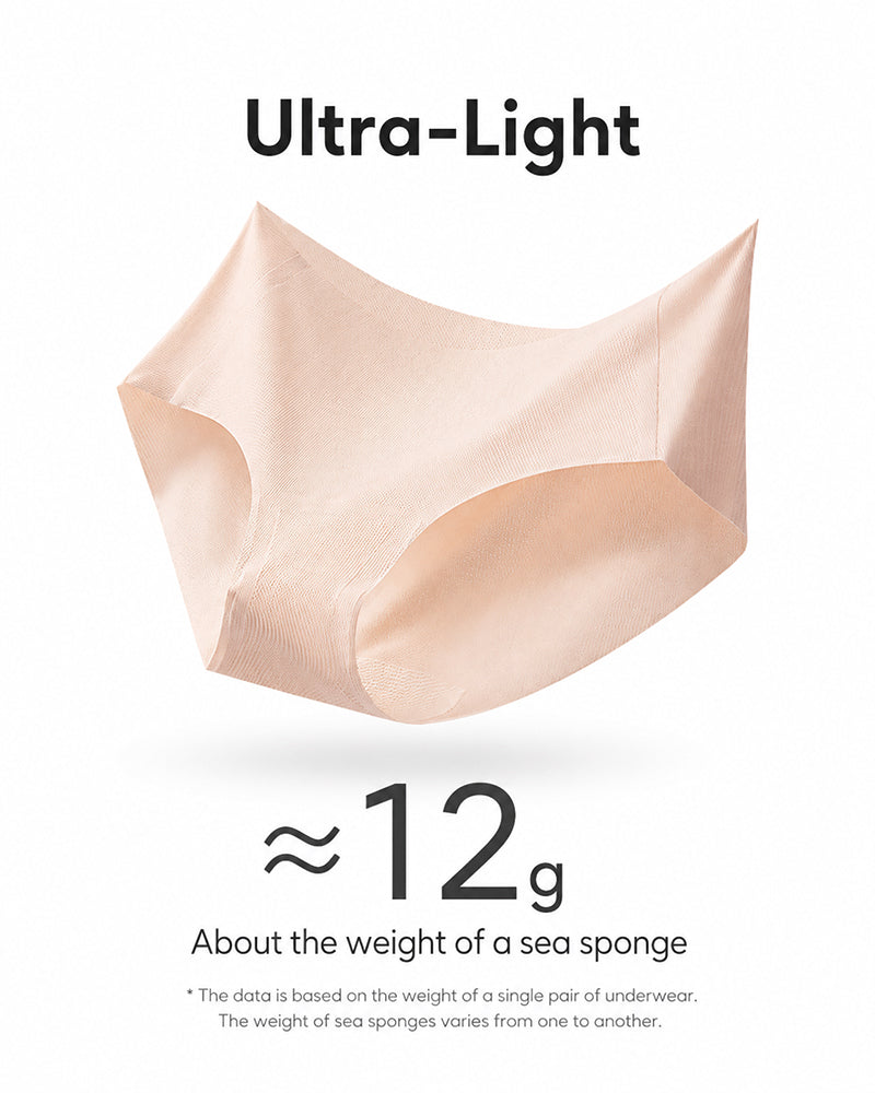 Multi-Pack Seamless Ice Silk High-Elasticity Breathable Briefs