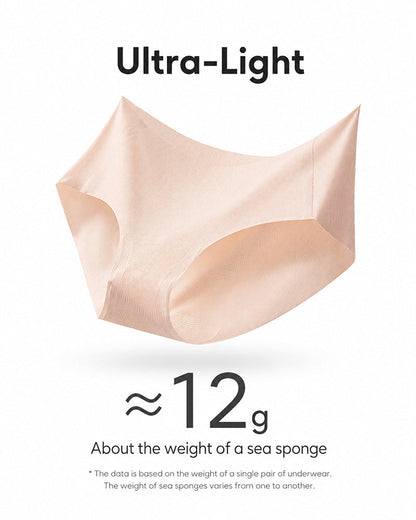 Multi-Pack Seamless Ice Silk High-Elasticity Breathable Briefs