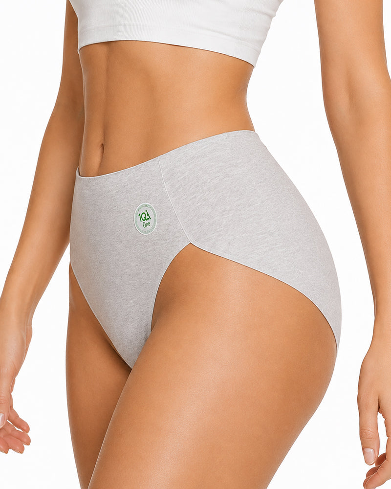 4-Pack Pure Cotton eamless Antibacterial Crotch Breathable Briefs