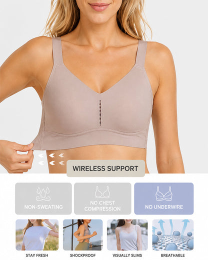 Deep V Seamless Ultra-Thin Comfortable Push-Up Bra