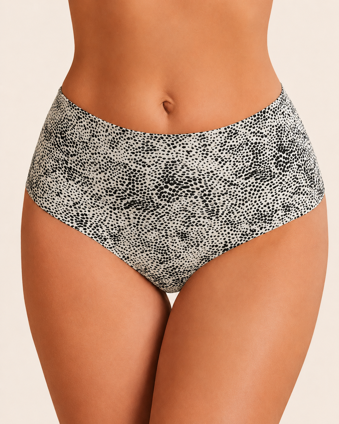 6-Pack Seamless High Waist Print Elastic Briefs