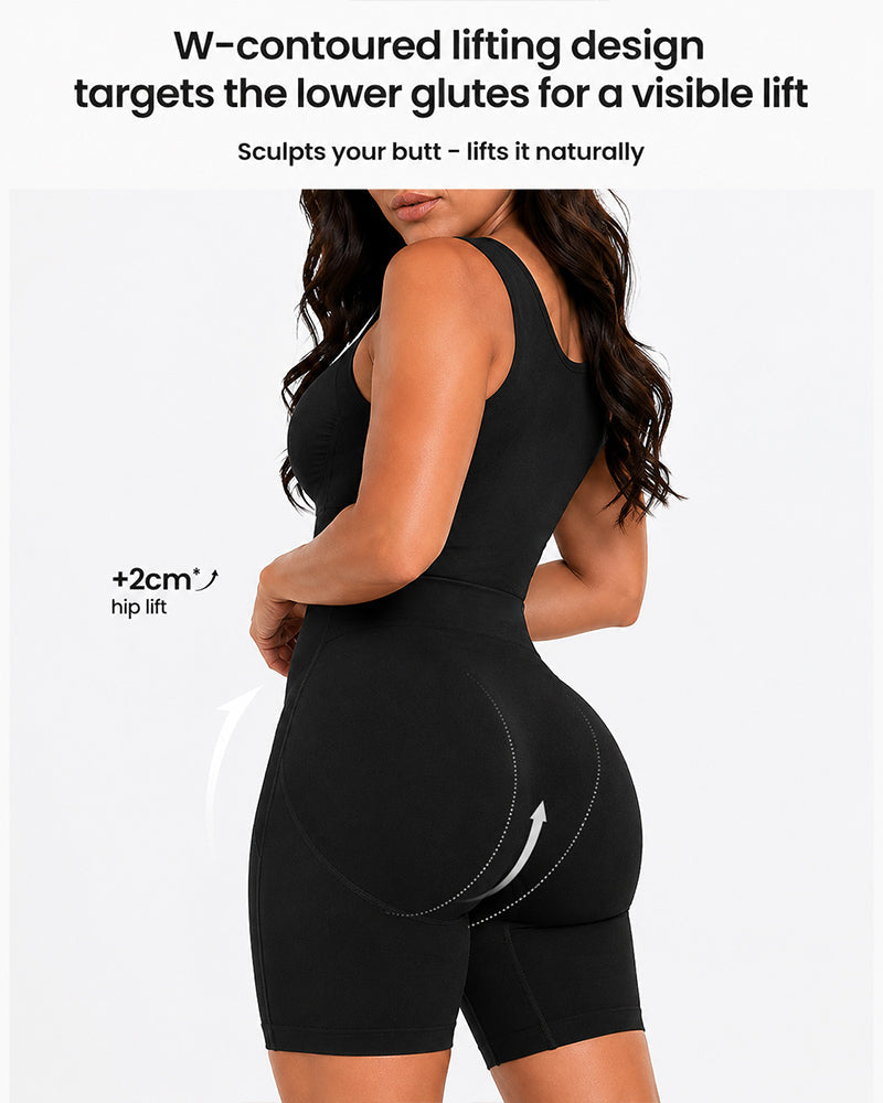 Elastic Seamless Tummy Control Easy-to-Wear Body Shaper