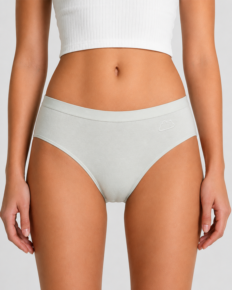 6-Pack Pure Cotton Antibacterial Skin-Friendly Macaron Panties
