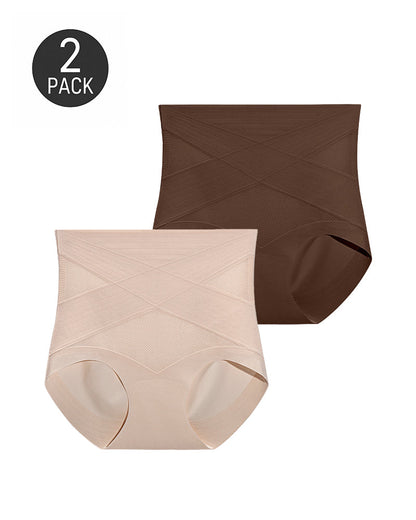 2-Pack High Waist seamless Shaping Panties