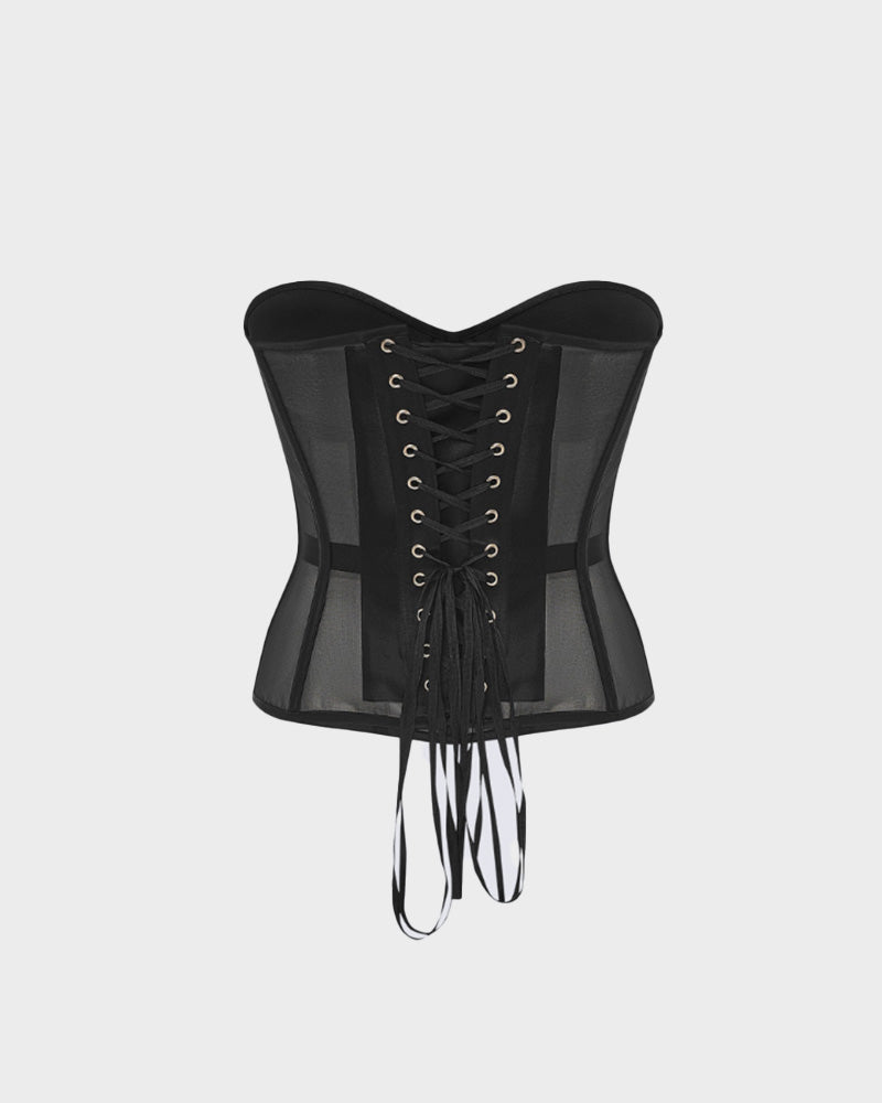 Floralshe®Sleek Mesh Supportive Push-Up Corset
