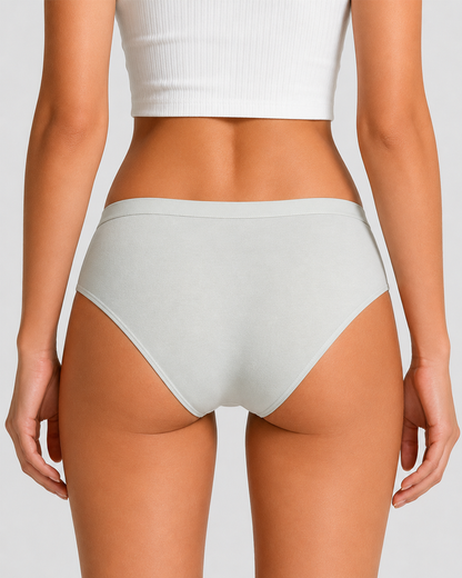 6-Pack Pure Cotton Antibacterial Skin-Friendly Macaron Panties