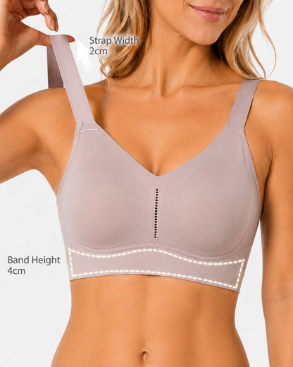 Deep V Seamless Ultra-Thin Comfortable Push-Up Bra