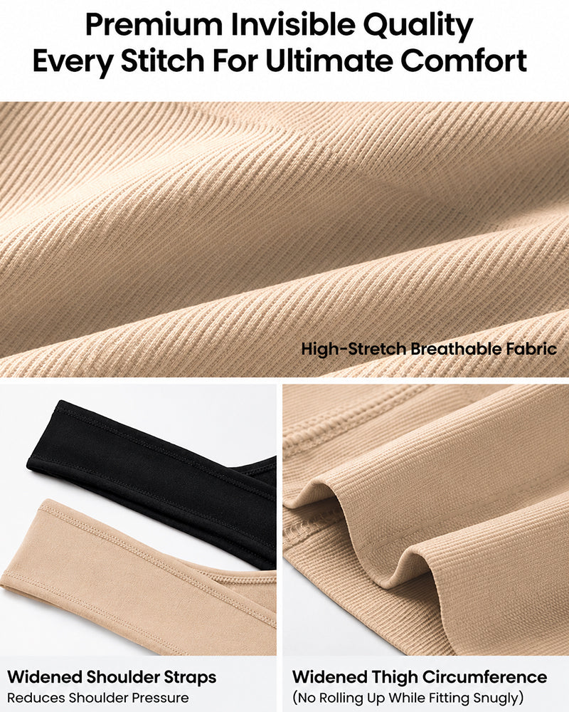 Elastic Seamless Tummy Control Easy-to-Wear Body Shaper
