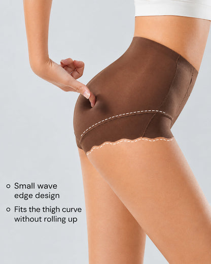 3-Pack High Waist Crossover Tummy Control Seamless Shaping Panties