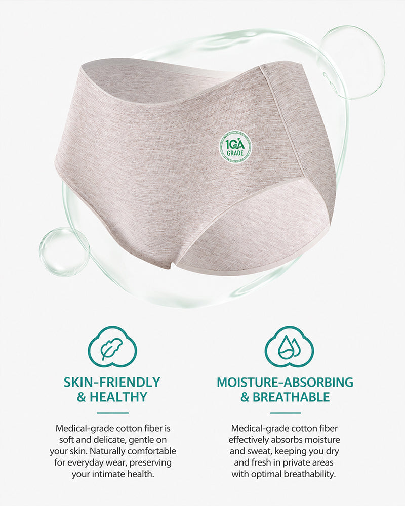 4-Pack Pure Cotton eamless Antibacterial Crotch Breathable Briefs
