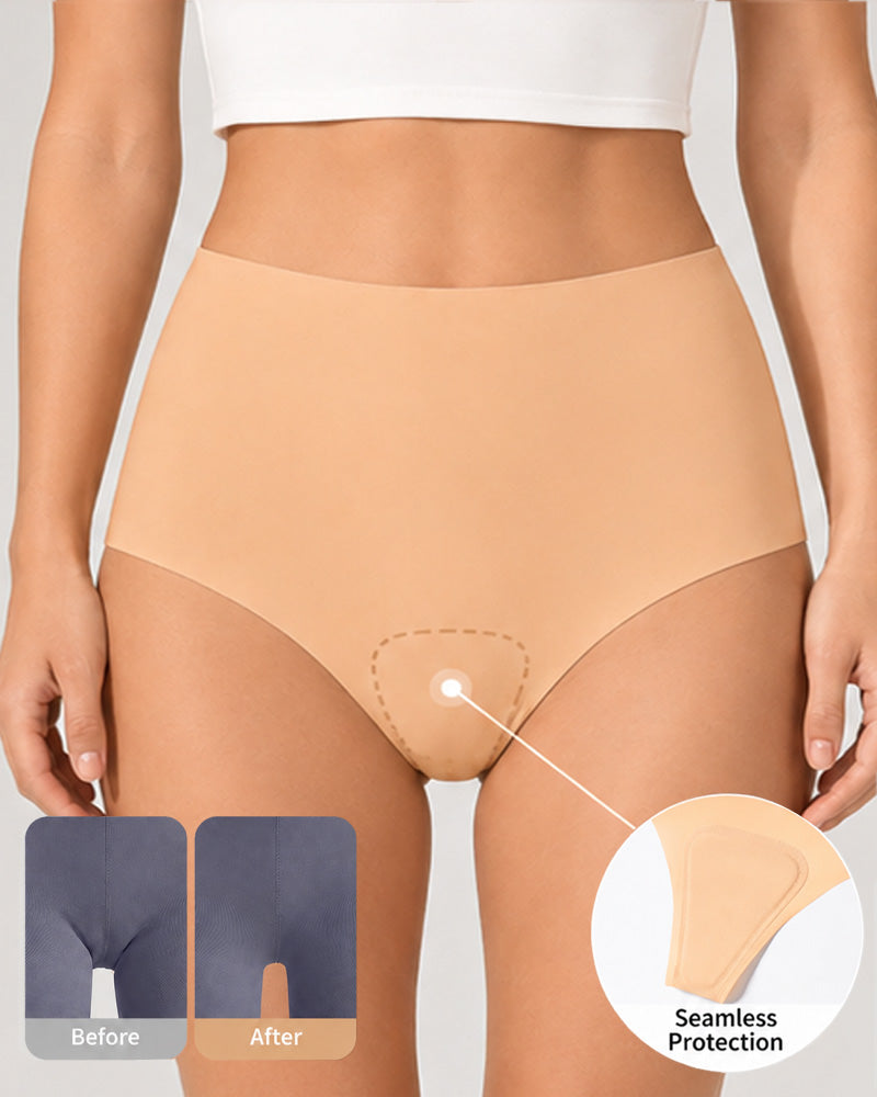 5-Pack Seamless Elastic Invisible Anti-Camel Toe Thongs