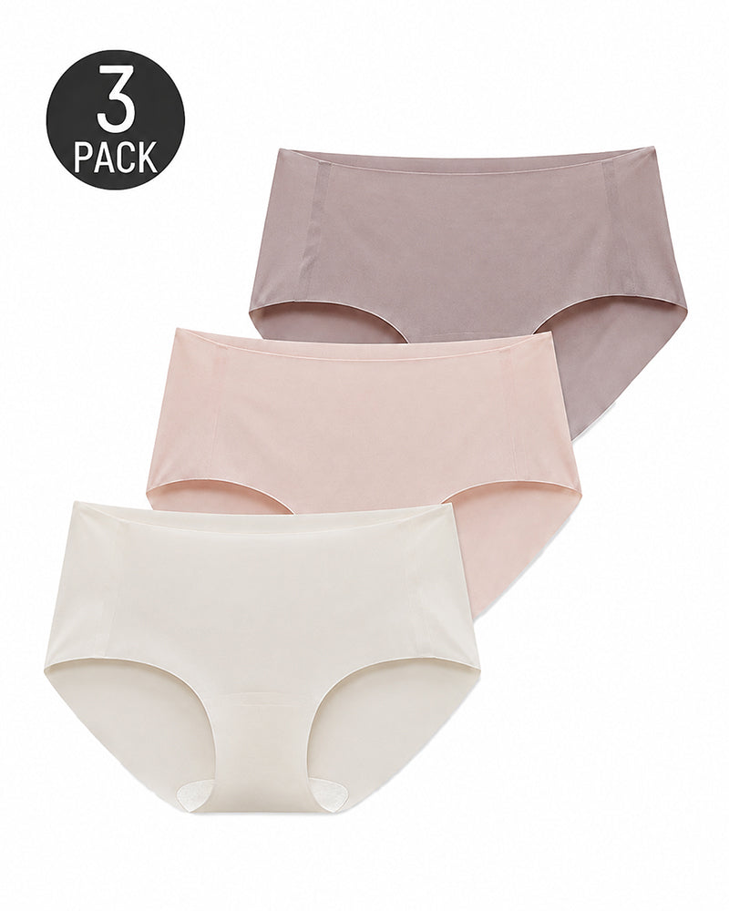 Multi-Pack Seamless Ice Silk High-Elasticity Breathable Briefs